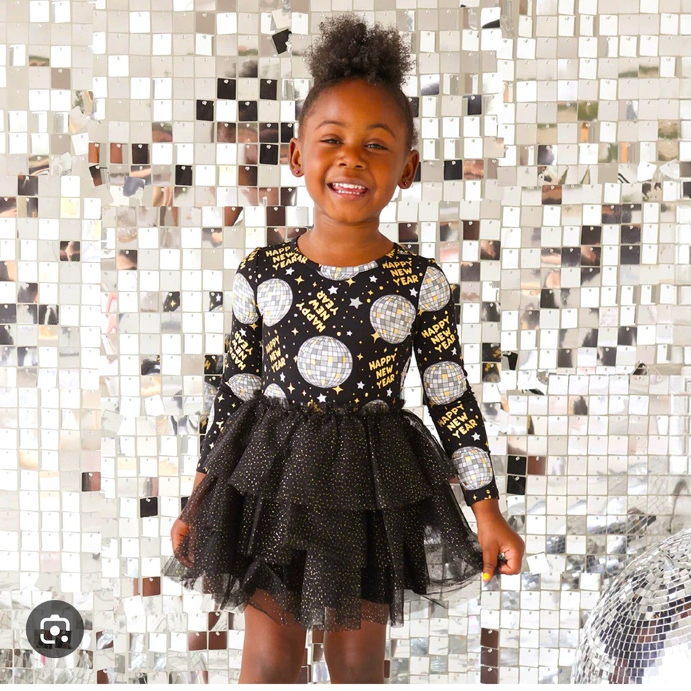 Posh Peanut Boogie Down Tulle Tiered Dress
